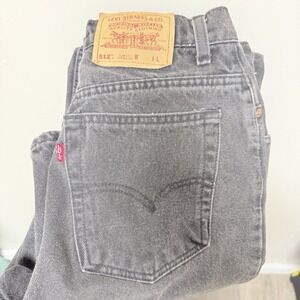 Levi 512 Women's Dark Gray‎ Jeans Size L